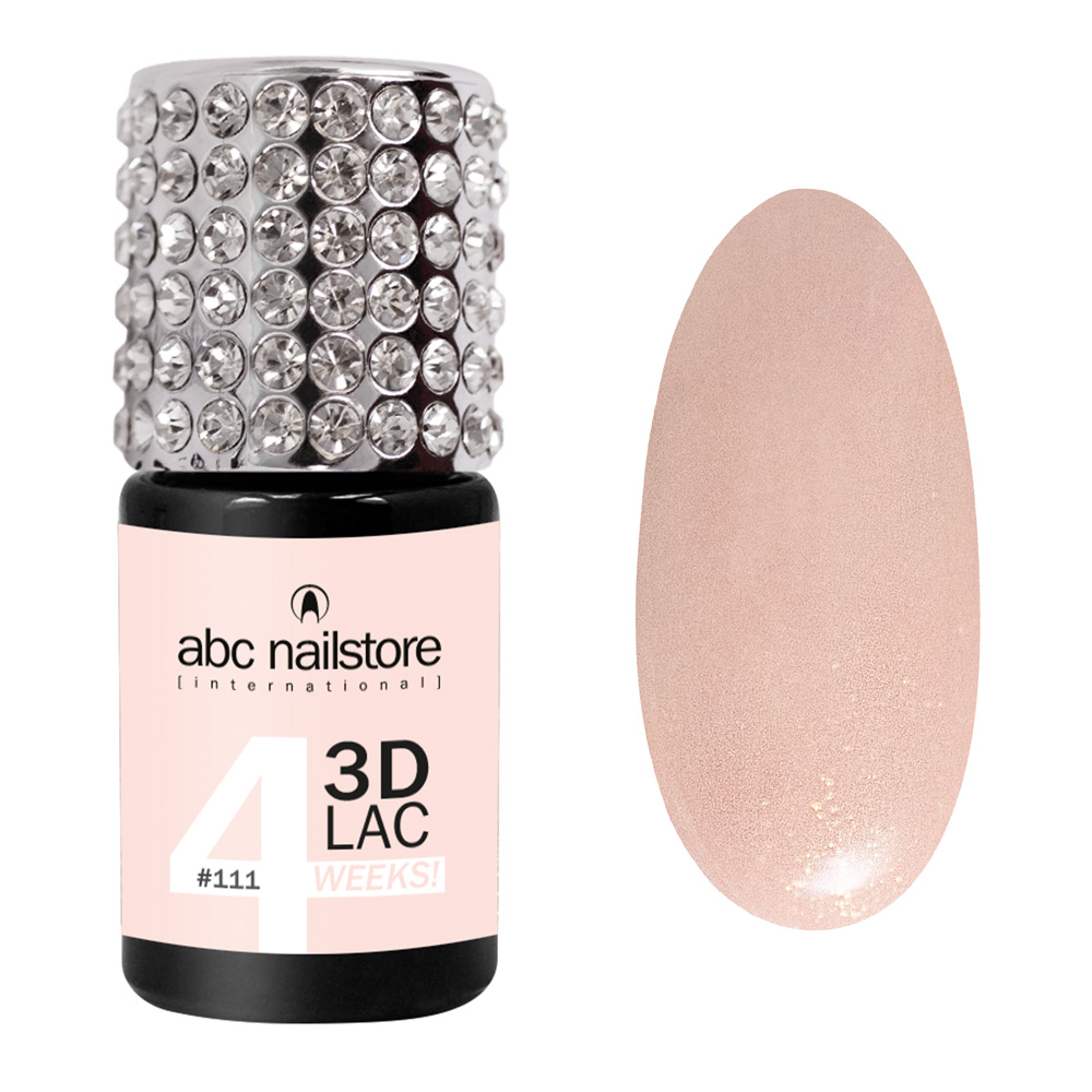abc nailstore 3DLAC 4WEEKS lovely nude #111, 8 ml