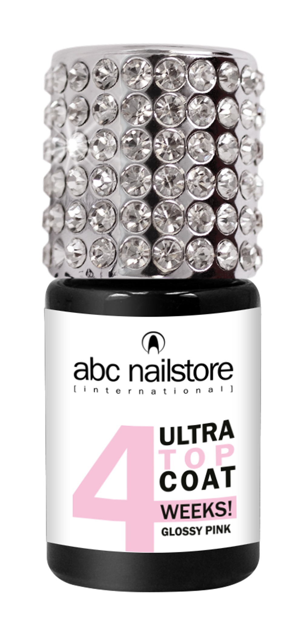 abc nailstore 3DLAC 4WEEKS Ultra Top Coat "glossy pink", 8ml