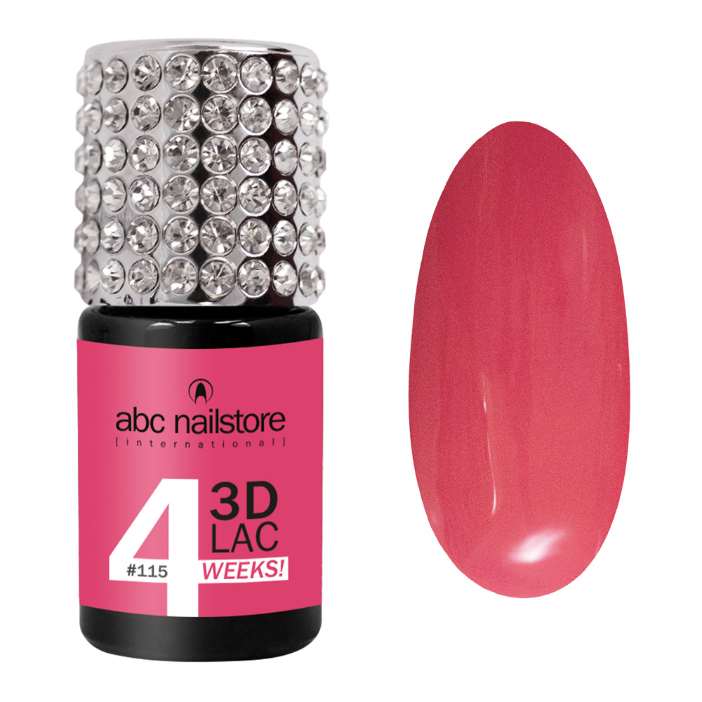 abc nailstore 3DLAC 4WEEKS pink patty #115, 8 ml
