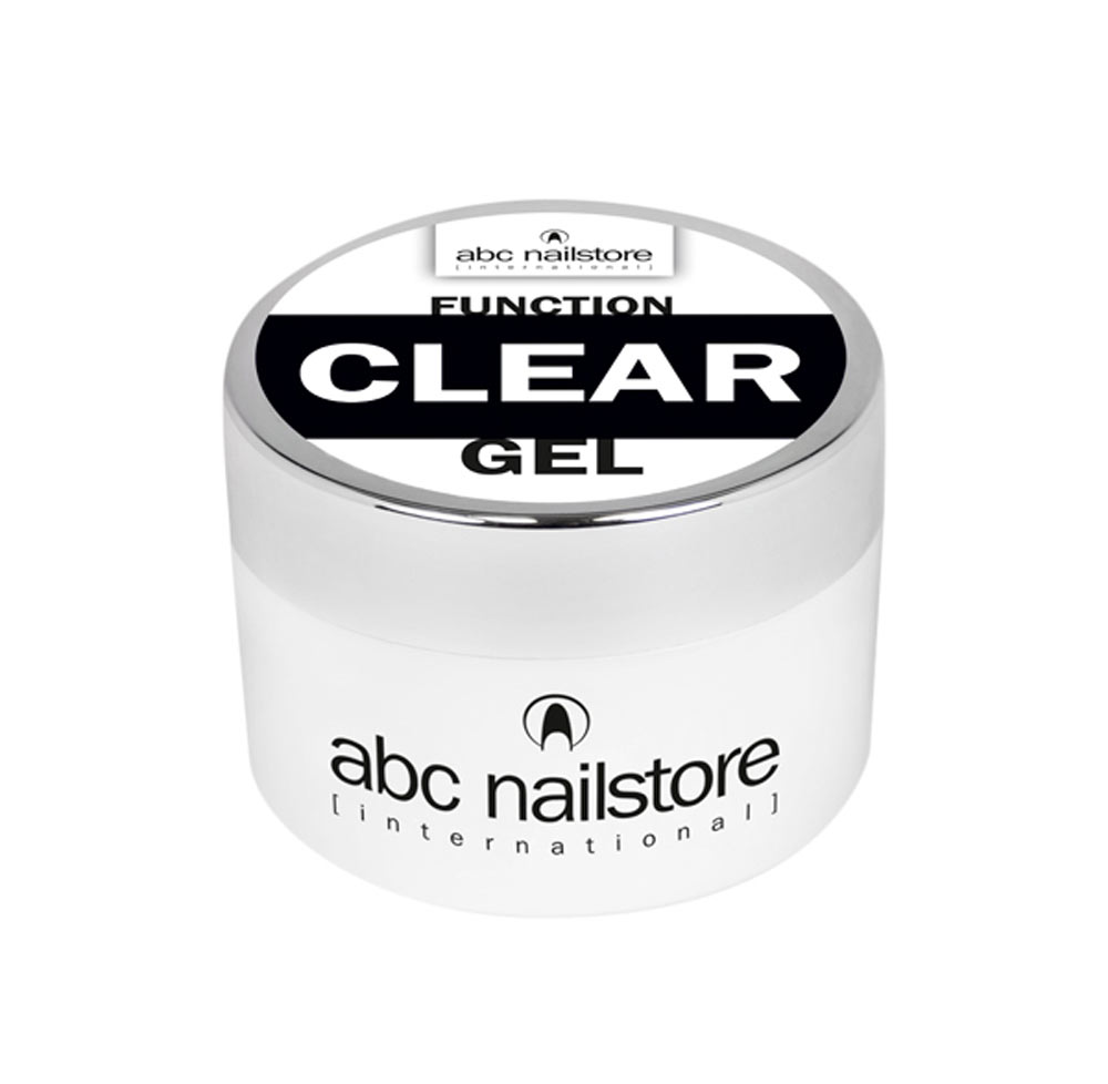 abc nailstore function clear gel, 100 g