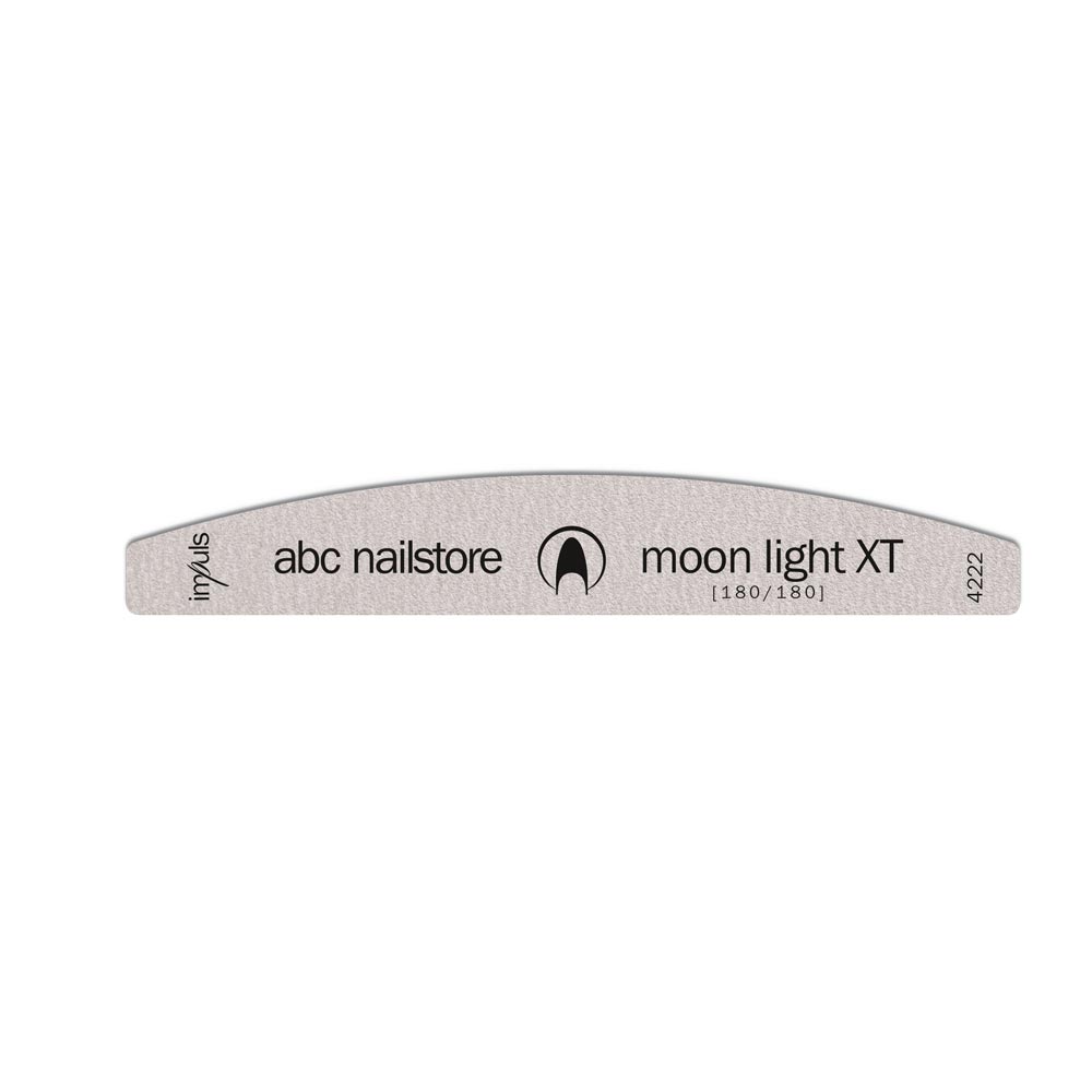 abc nailstore moon light, Feile 180/180, 20 Stück