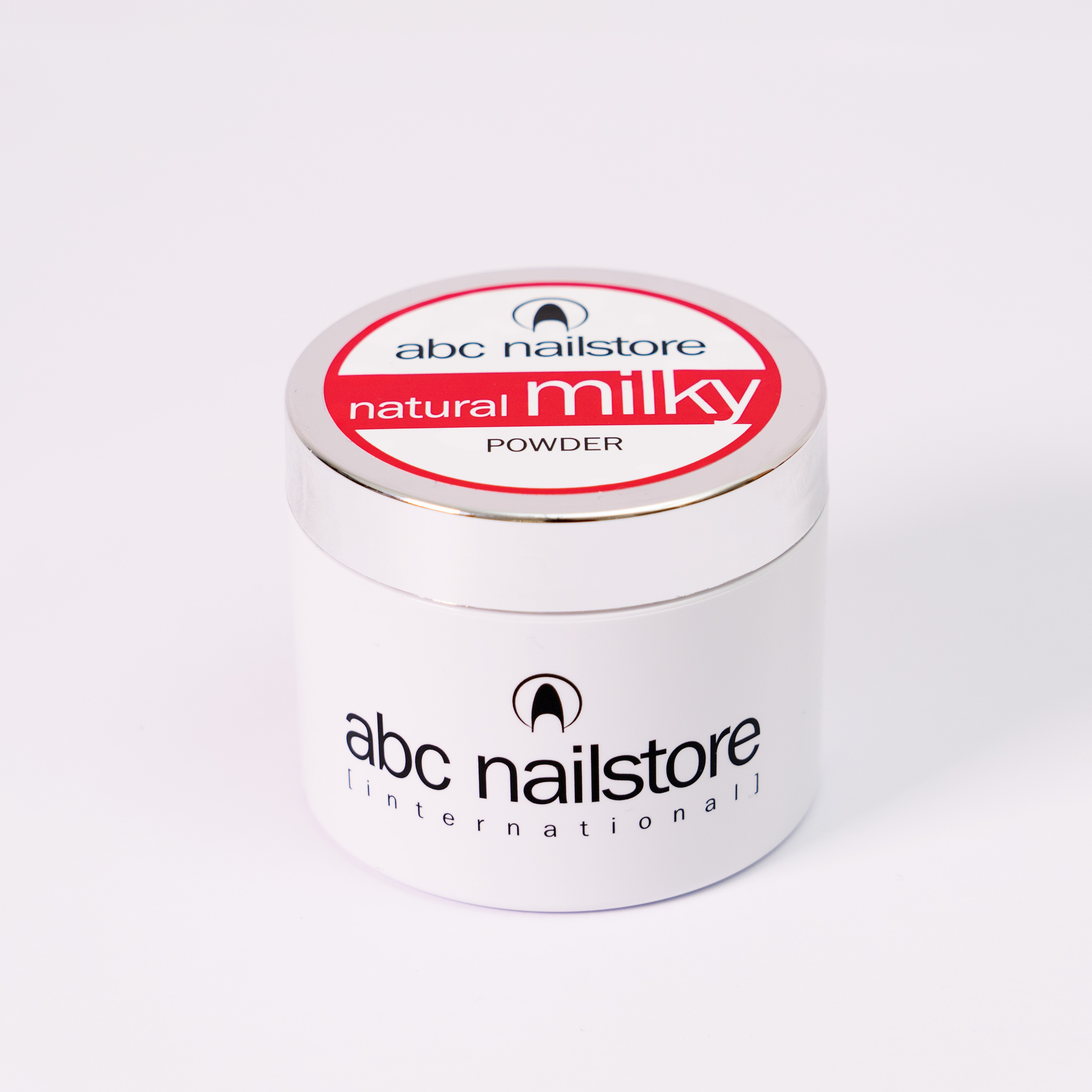 abc nailstore Impuls milky white Powder für Tip- & Schablonenmodellagen, 50g