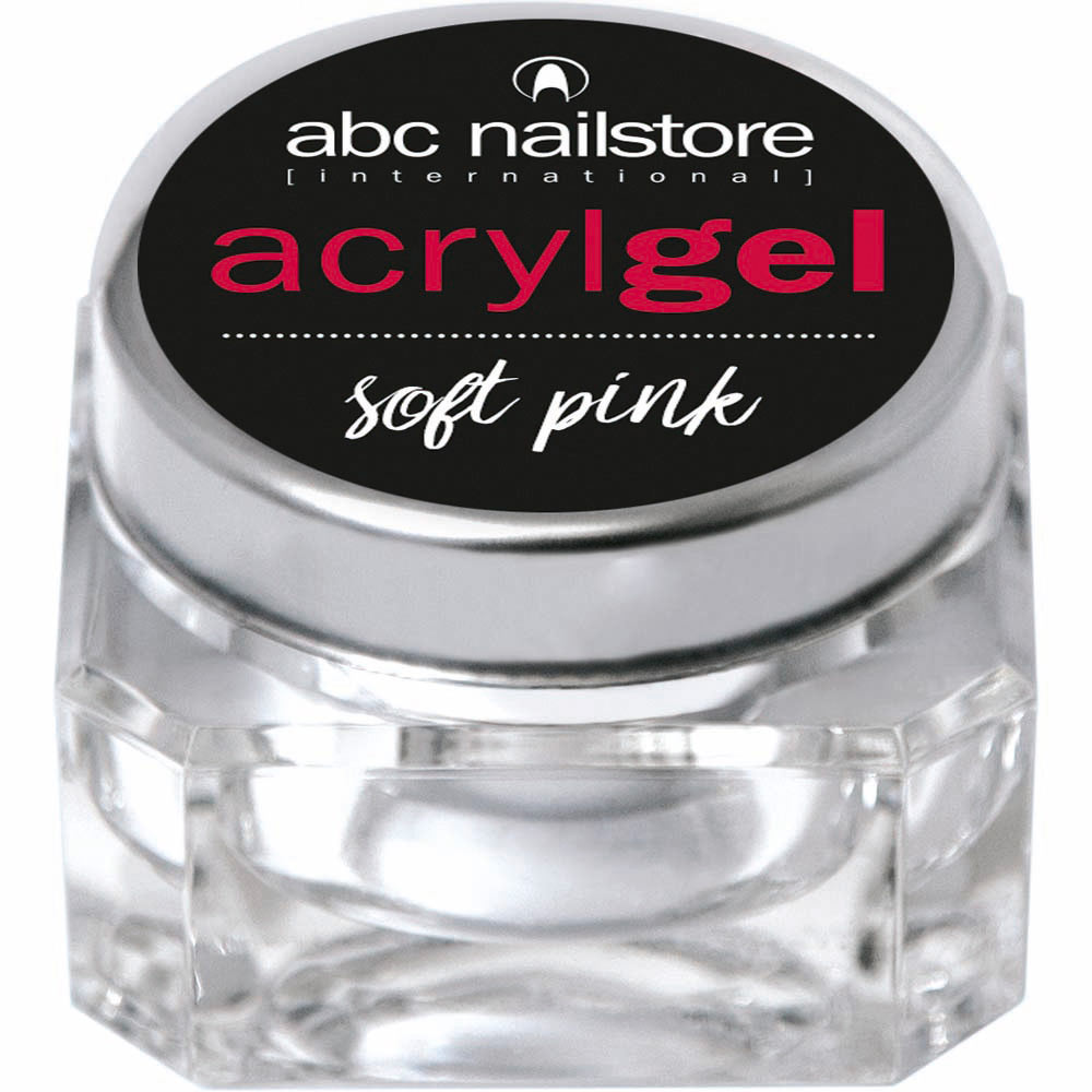 abc nailstore Acrylgel zur Nagelmodellage "soft pink", 15g