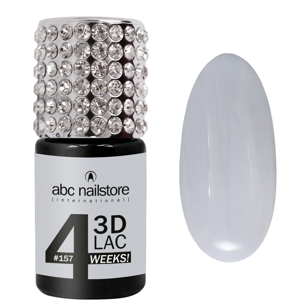 abc nailstore 3DLac 4WEEKS, graceful Grey  #157, 8 ml