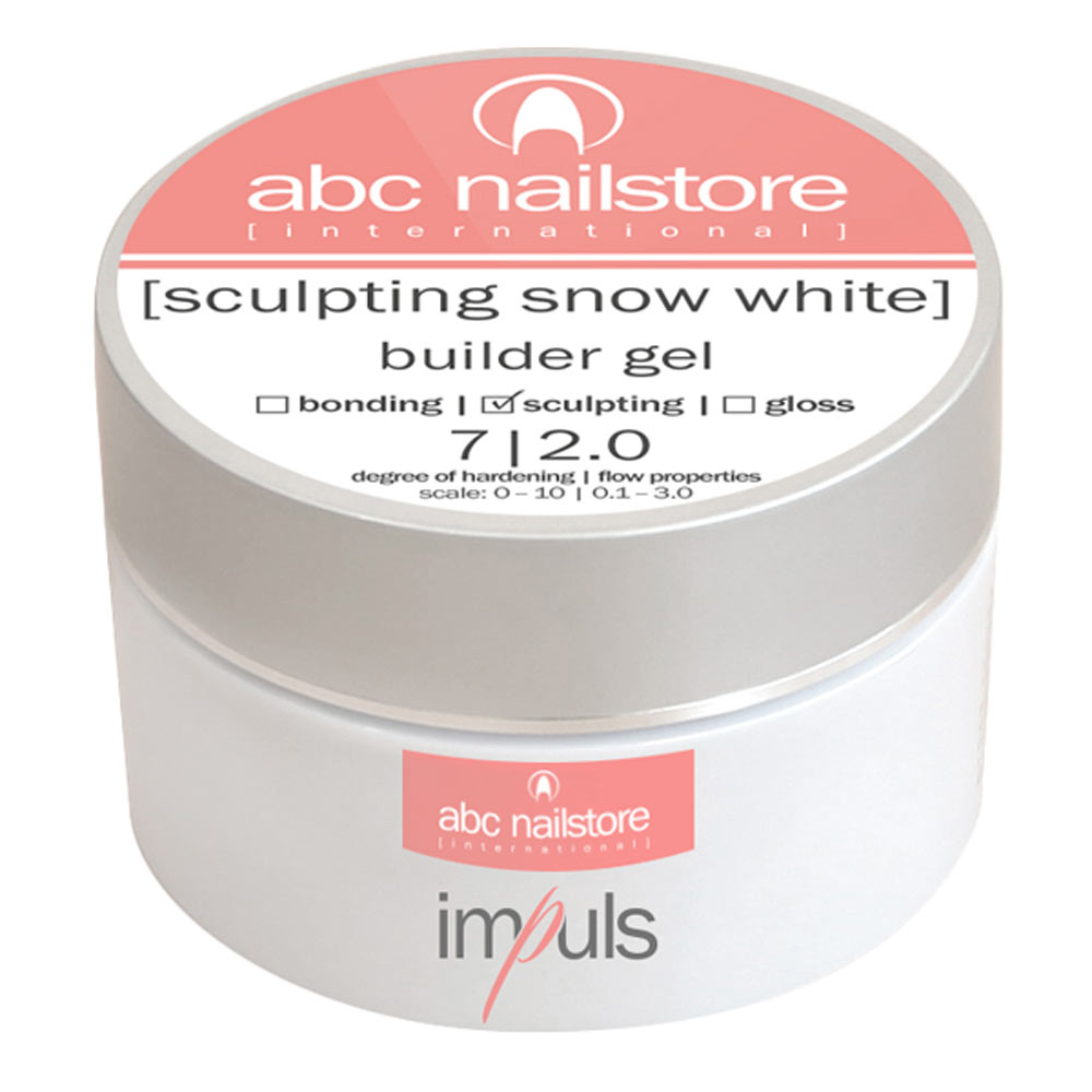 impuls sculpting snow white builder gel, 15 g