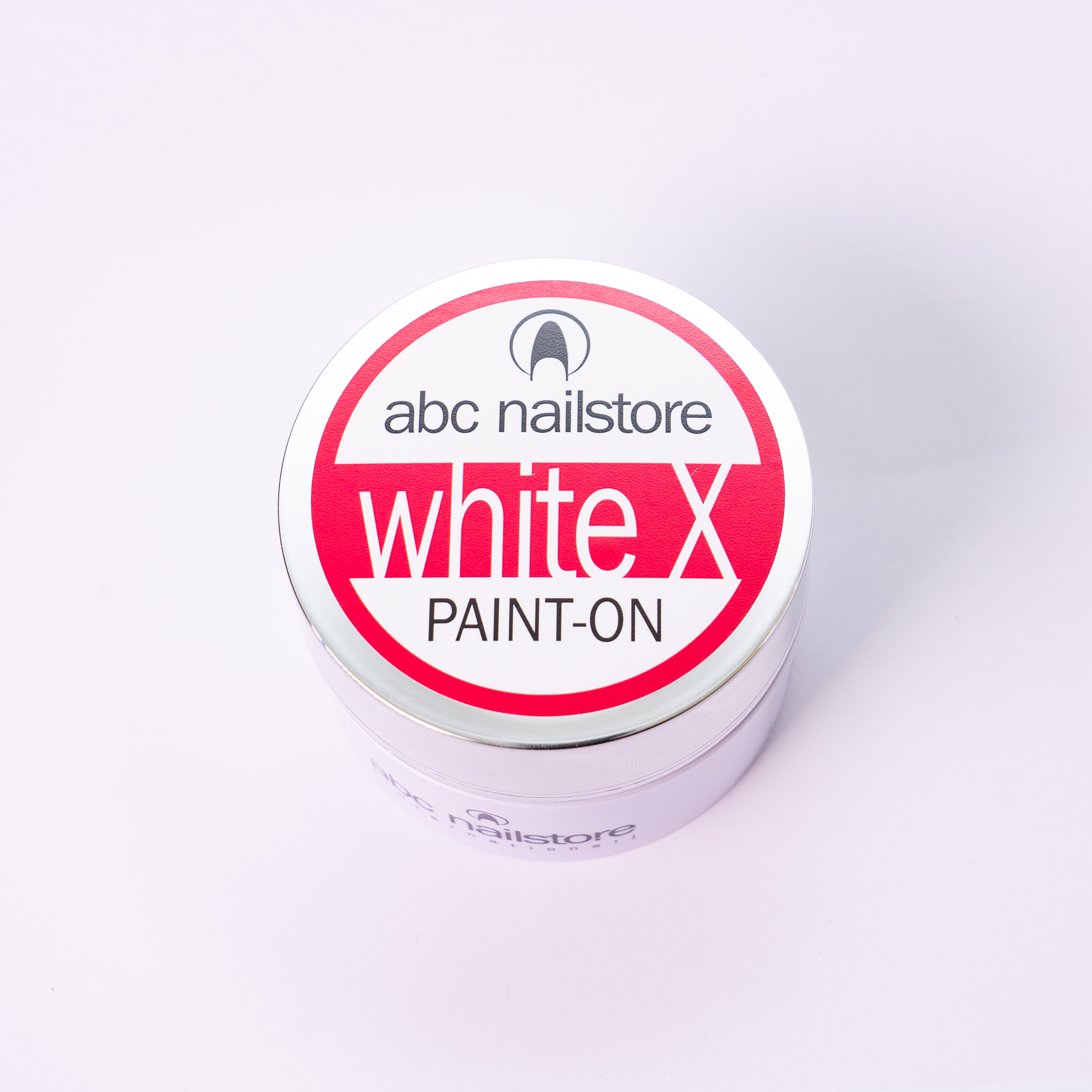 abc nailstore Paint-on "White X" stark deckendes Reinweiß für natürliche und Kunstnägel, 15g