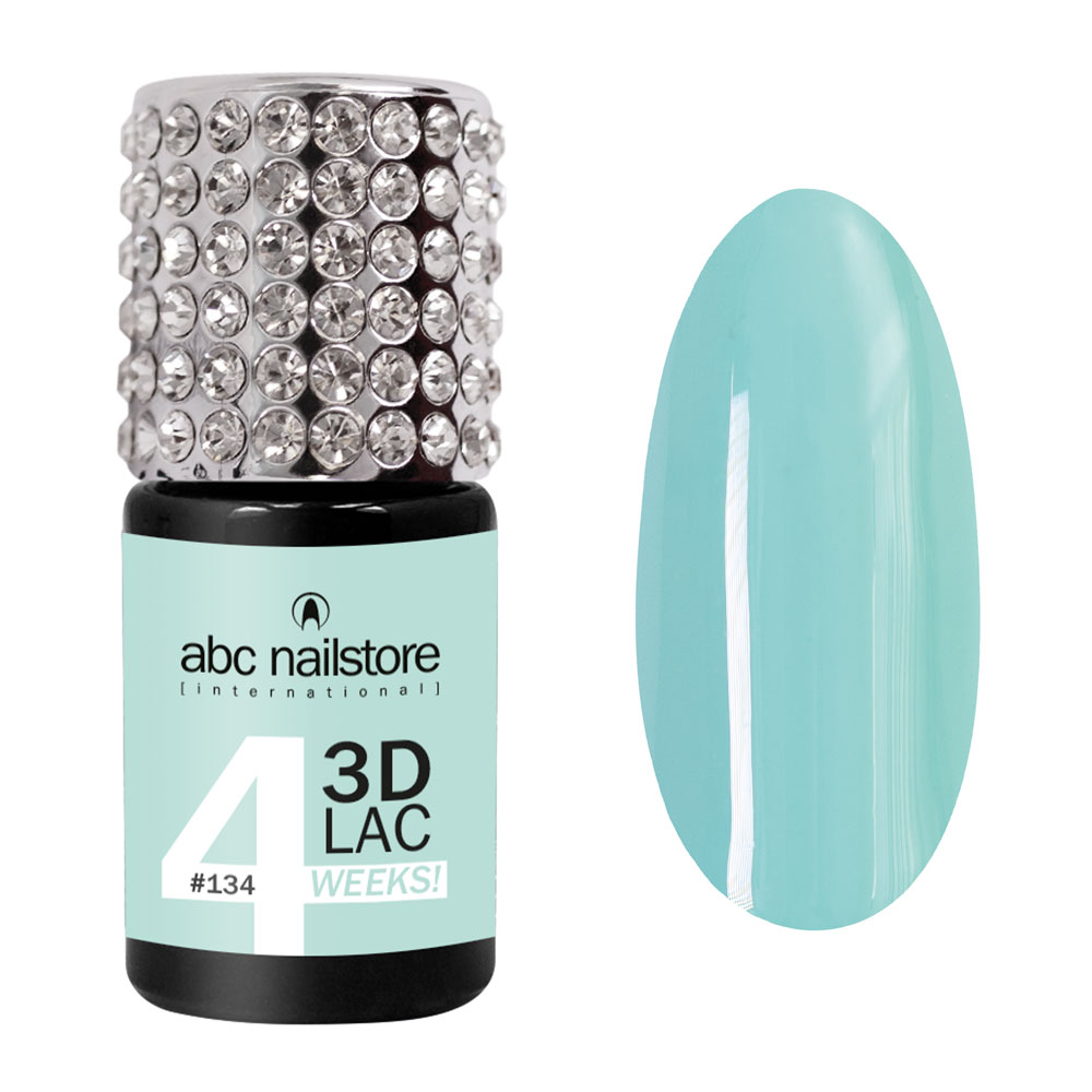 abc nailstore 3DLac 4WEEKS, minty green #134, 8 ml